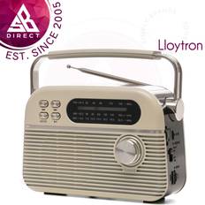 Lloytron N6405CR 3 Band Bolero Rechargeable Portable AM/SW/FM Radio USB