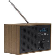 Bærbar radio Denver DAB-46 DAB Bærbar Radio Brun Grå
