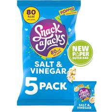 Snack A Jacks Snack a Jacks Salt & Vinegar Multipack Rice Cakes, 5 Per 95g 5pcs 1pack