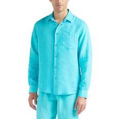 Vilebrequin Linen Solid Classic Fit Shirt