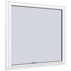 Sparvinduer TS0101 Træ Tophængte vinduer Vindue med 2-lags glas 35x35cm