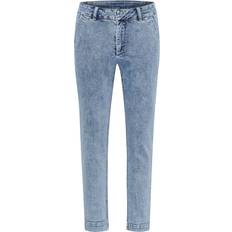 Kaffe Kalea Jeans 7/8 Bukser - Light Blue Washed Denim