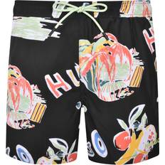 Black Swimming Trunks HUGO Calala Swim Shorts - Black