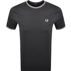 Fred Perry T-shirts Fred Perry Twin Tipped T-Shirt - Grey