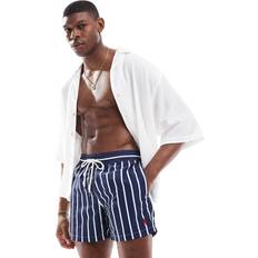 Blå Badebukser Polo Ralph Lauren Traveler Boxer Swim Fit Badeshorts - Marineblå