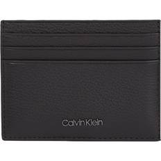 Calvin Klein Leather Card Holder - Black