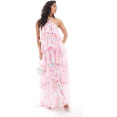 Vero Moda Lång Klänning - Pink