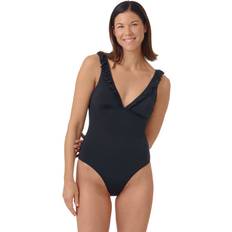 Firefly Baddräkter Firefly Fiji Flounce Baddräkt - Black