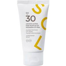 Ansikte solkräm Hjärtats Solkräm Ansikte Oparfymerad SPF30 50ml