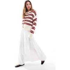 Cotton On Tiered Maxi Skirt - White