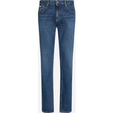 Calvin Klein Men Clothing Calvin Klein Slim Straight Jeans - Blue