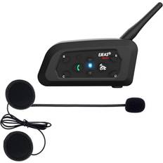 Lemnoi V6 Pro Motorcykelhjälm Intercom Bluetooth Headset - Vattentät