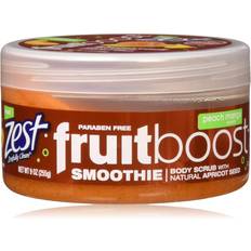 Skincare Zest Fruit Boost Body Scrub Smoothie Peach Mango 9 Ounce Jar 266ml