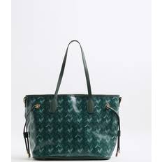 River Island Geometric Side Tie Shopper Bag - Green