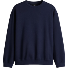 H&M Herre Blå Sweatshirt Loose Fit