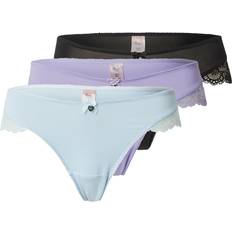 Boux Avenue Stella Flerfärgade Stringtrosor i Satin och Spets - Flera
