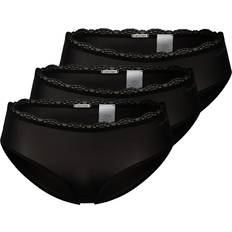 Calvin Klein 3 Pack Boyshorts Hipster - Black