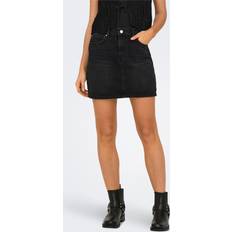 Only Onlstella Denim-nederdel - Black Denim