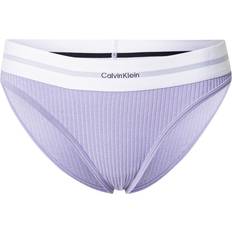 Calvin Klein Lilla Trusser Calvin Klein Bikini Briefs Cotton Modal Rib - Purple