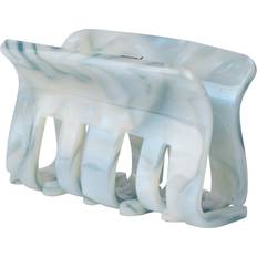 Sui Ava Fir Marble Mini Hair Claw in Blue