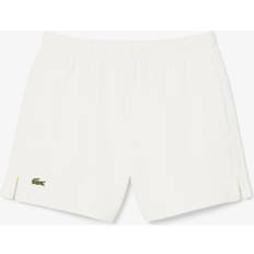 Lacoste Dubbelsidiga Shorts I Piké - Vit/A