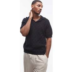Topman Cotton Polo - Black