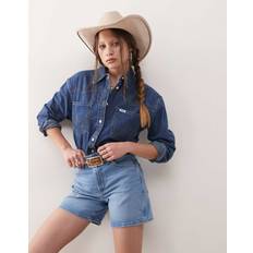 Wrangler Shorts Wrangler Cowboy 5inch Denim Shorts - Indigo Blue