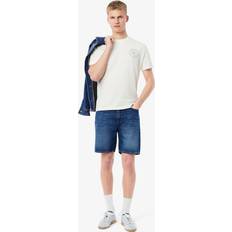 Lacoste Blue Shorts Lacoste Denim Shorts Mid Wash - Blue