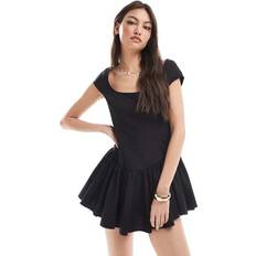 Monki Corset Mini Dress - Black