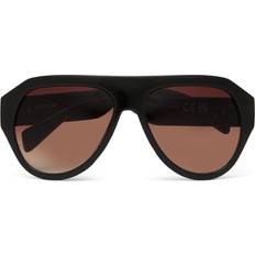 Weekday Oversized Retro Sunglasses - Black