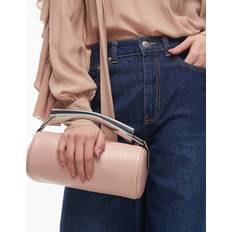 Topshop Gabi Barrel Grab Bag With Metal Handle - Pink