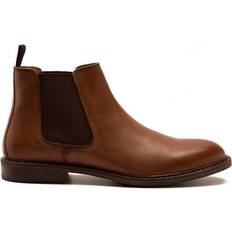 Thomas Crick Truman Formal Leather Chelsea Boots - Tan