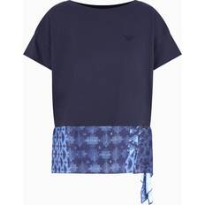 Emporio Armani Dam T-shirts Emporio Armani Bomullsskjortor Topp Dam - Blue