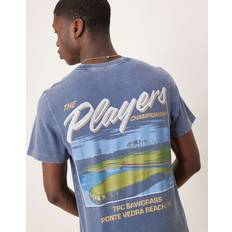 Abercrombie & Fitch Men T-shirts Abercrombie & Fitch Motif Back Detail T-Shirt Navy