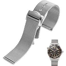 KLVN Klockarmband I Rostfritt Stål 20 mm För Omega 007 James Bond Seamaster 300 316L