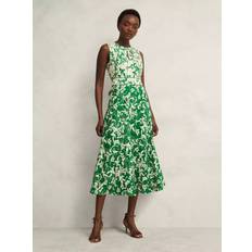 Hobbs Maddie Dress - Green Cream