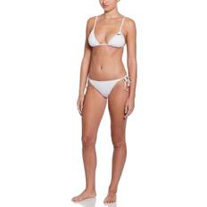 Nike Bikinier Nike Essentials Hvide Bikinitrusser Med Snordetalje - Hvid