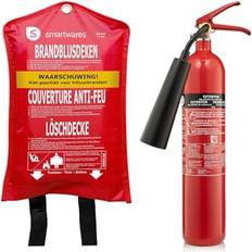 Smartwares Praktisk CO2 Brandsläckare 2 kg 100 x 100 cm
