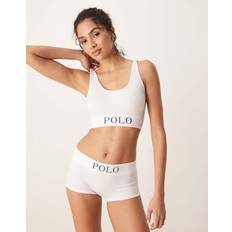 Polo Ralph Lauren Tank Tops Polo Ralph Lauren Ribbed Seamless Scoop Tankbralette - White