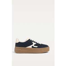 Stradivarius Plateau Sneakers - Blå