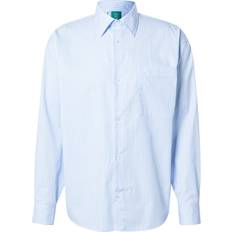 Cashmere - Herre Skjorter Annarr AnrVolund Shirt L/S - Blue Stripe