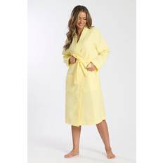 Men - Yellow Sleepwear Loungeable Waffle Robe - Yellow