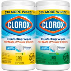 Disinfectants Clorox Lemon Disinfecting Wipes 100ct 2pk