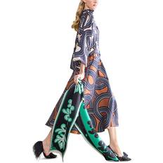 La DoubleJ Silk Blend Drawstring Skirt