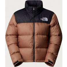 The North Face Retro Nuptse Jacket - Latte-TNF Black