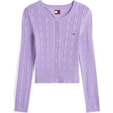 Tommy Hilfiger Trøjer Tommy Hilfiger Cardigan - Lavendel