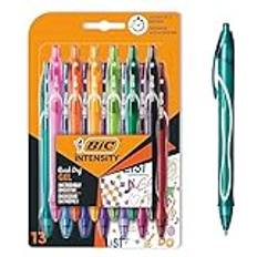 Bic Gelpennor Bic Gel-Ocity Snabbtorkande Paket Med 13