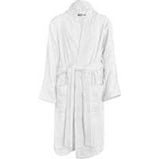 Cotton Dressing Gowns Children's Clothing A2Z Kids Flickor Pojkar Handduk Badräktsrock - White