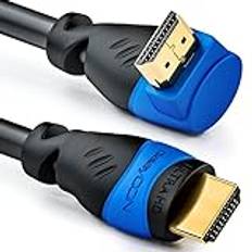 DeleyCON 1m HDMI 270° Grader Vinklad Kabel