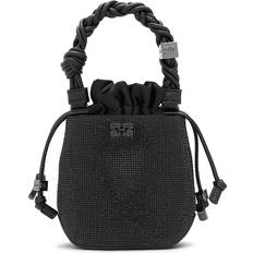 Dame - Polyester Bucket Bags Ganni Bou Bucket Mini Satin Punge Kortholdere